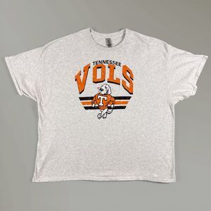 University of Tennessee Volunteers T-Shirt Gray Orange Smokey UT Vols Size 3X